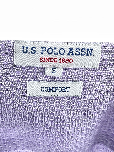 s Beden mor Renk U.S Polo Assn. Gömlek %70 İndirimli.