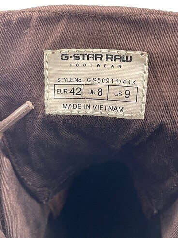 42 Beden kahverengi Renk G-star Raw Bot %70 İndirimli.
