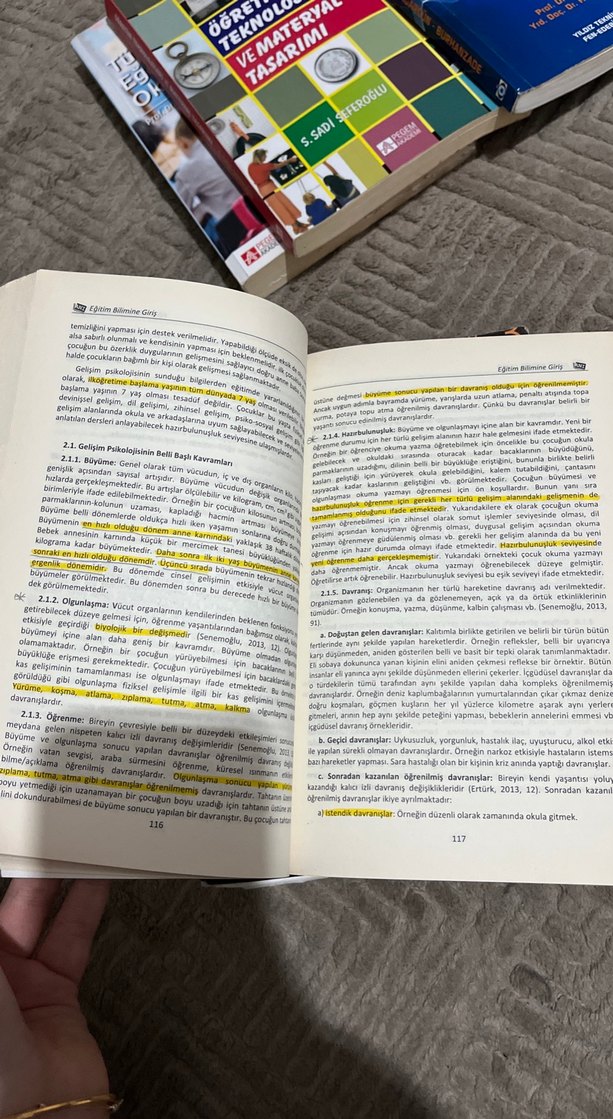 Eğitim Bilimine Giriş - 12. Baskı - Görsel 2