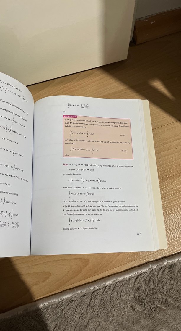 Matematik Analiz Kitabı - Prof.Dr.Mustafa Balcı - Görsel 3