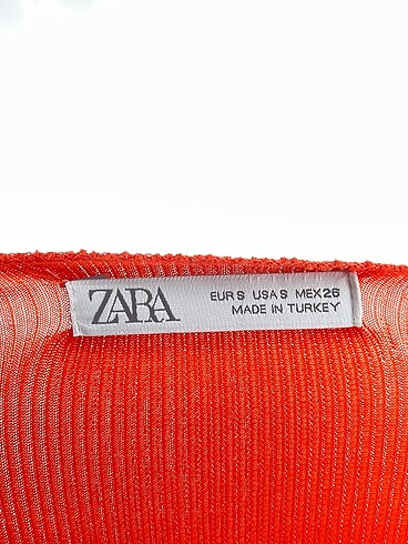 s Beden turuncu Renk Zara Askılı %70 İndirimli.