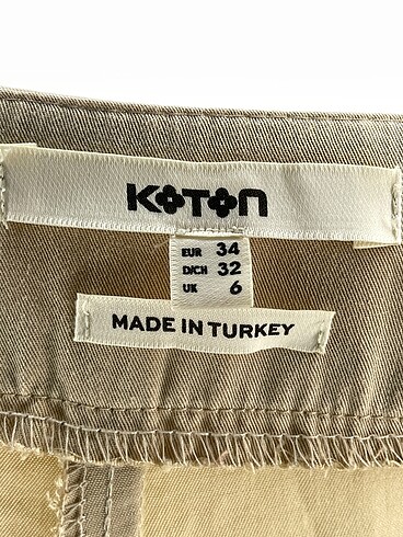 34 Beden çeşitli Renk Koton Düz Kesim %70 İndirimli.
