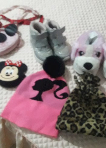 Kızlar için Leopar Desenli Peluş Terlik hepsi - Görsel 3