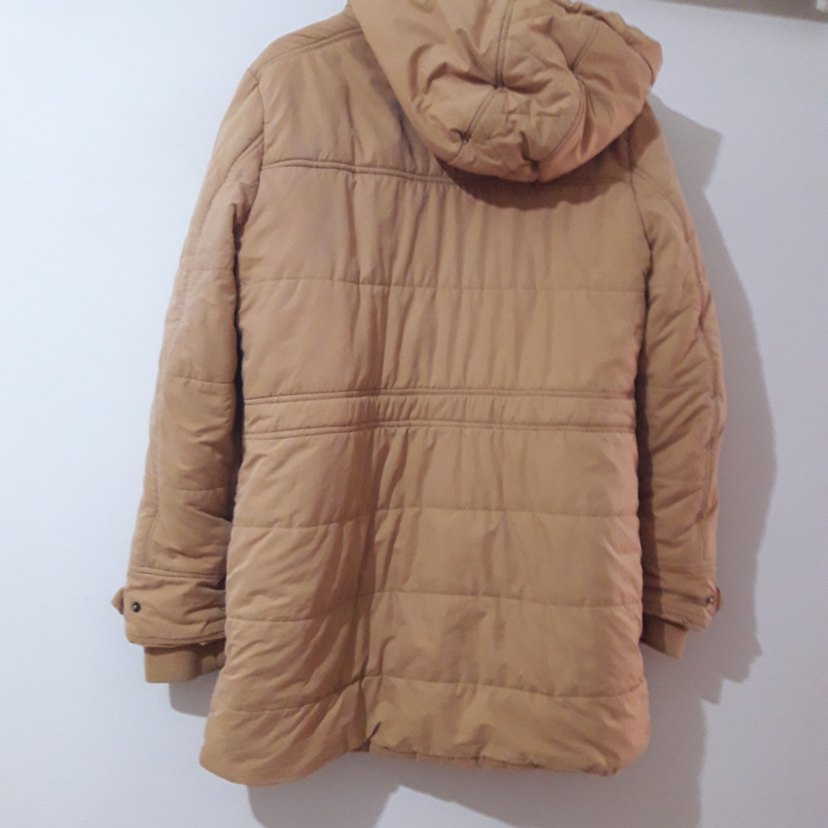 Kadın Kışlık Düğmeli Mont 40  beden temiz ürün. - Görsel 5