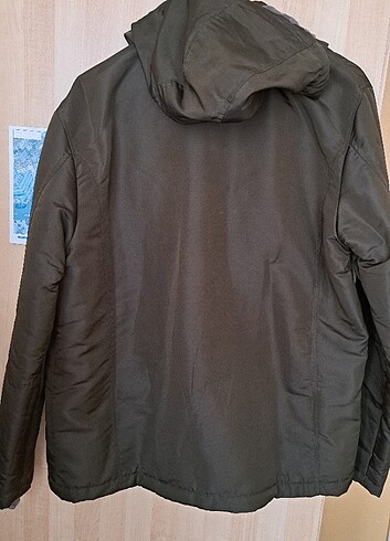 2xl Beden haki Renk Bigazzi marka Kapşonlu mont