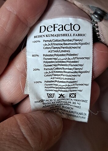 m Beden Defacto kapüşonlu trench