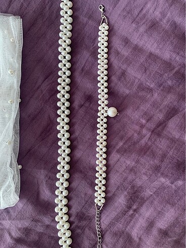 Diğer İnci Choker Kolye