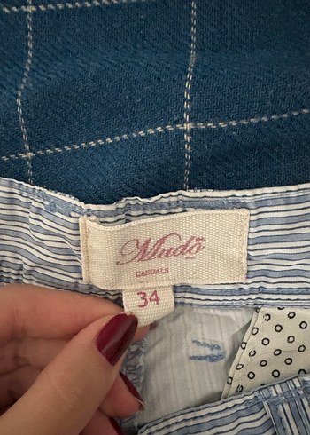Mudo Mudo dusuk bel vintage sort