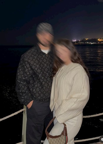 Bej Keten Kadın Midi Ceket - Görsel 2