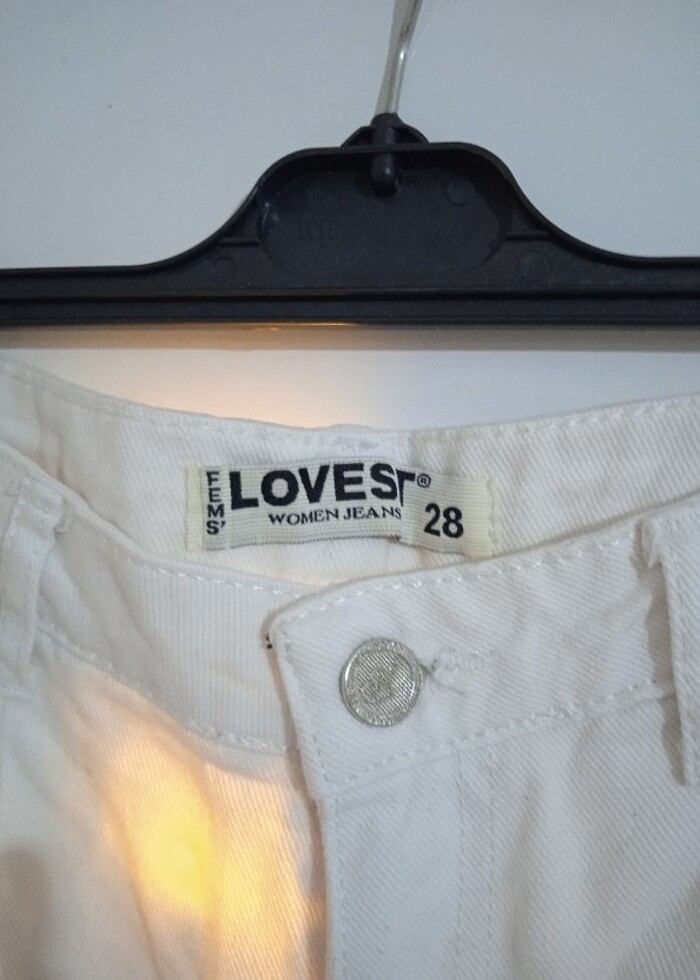 Mom Jean kot pantolon  - Görsel 3