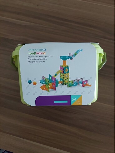 Yurtdışından alınma magnatiles benzeri sıfır manyetik 64 parça o