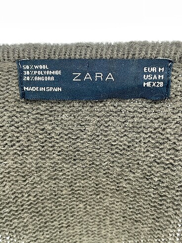 m Beden haki Renk Zara Hırka %70 İndirimli.