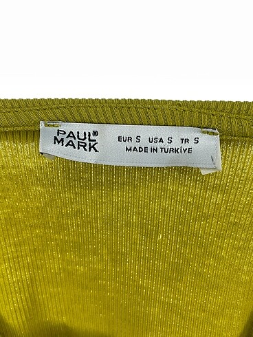 s Beden yeşil Renk Paulmark Bluz %70 İndirimli.
