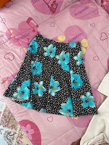 Desenli etek zebra leopar