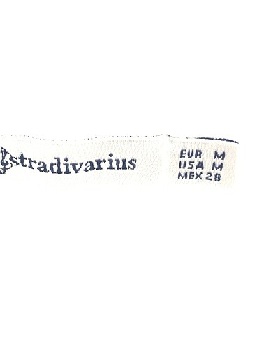 m Beden beyaz Renk Stradivarius Büstiyer %70 İndirimli.