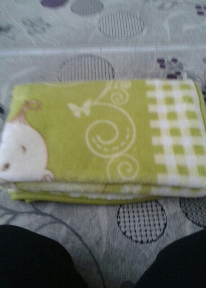 Kislik battaniye 2 yasakadar yeni yirtigi yok cok iyi durumda  - Görsel 4