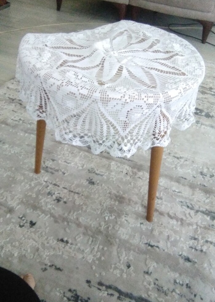 İhtiyaçtan dolayı Sehpa örtüsü elemegi - Görsel 5