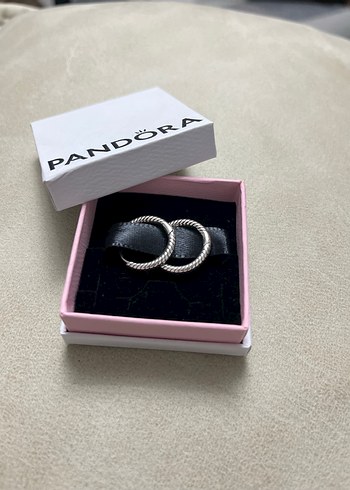 Pandora Pandora Moments Charm Halka Küpe 925 Ayar Gümüş