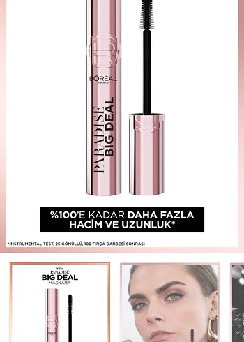 L'Oréal Paris L'Oreal Paris Big Deal Paradise Siyah Maskara