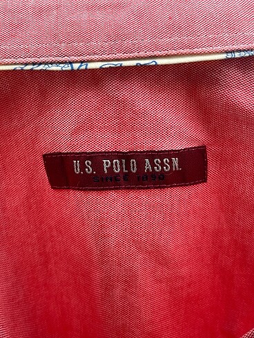 38 Beden pembe Renk U.S Polo Assn. Gömlek %70 İndirimli.