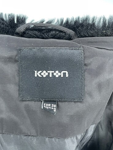 36 Beden siyah Renk Koton Mont %70 İndirimli.