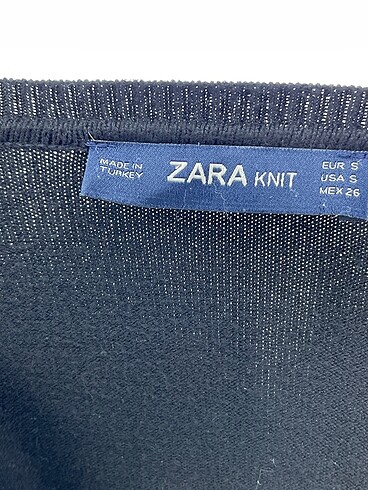 s Beden siyah Renk Zara Kazak / Triko %70 İndirimli.