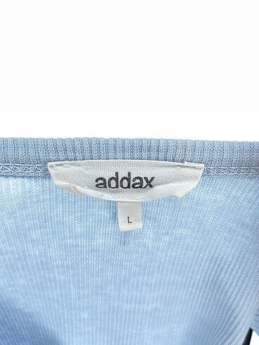 l Beden mavi Renk Addax Bluz %70 İndirimli.