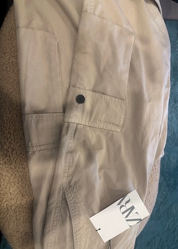 Bej Düğmeli Erkek Çocuk Keten Pantolon - Görsel 2