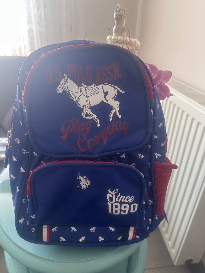 U.S. Polo Assn. Çocuk Okul Çantası Mavi - Görsel 4
