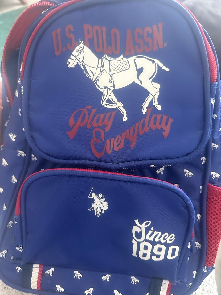 U.S. Polo Assn. Çocuk Okul Çantası Mavi - Görsel 3