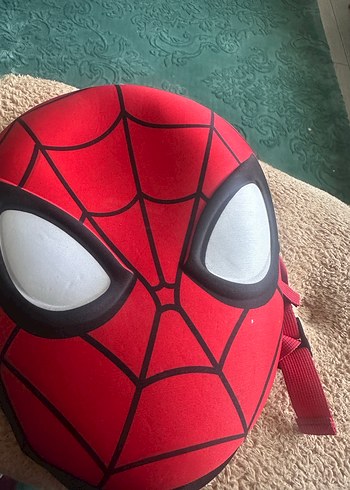 Kırmızı Örümcek Adam Desenli Çocuk çantası - Görsel 5