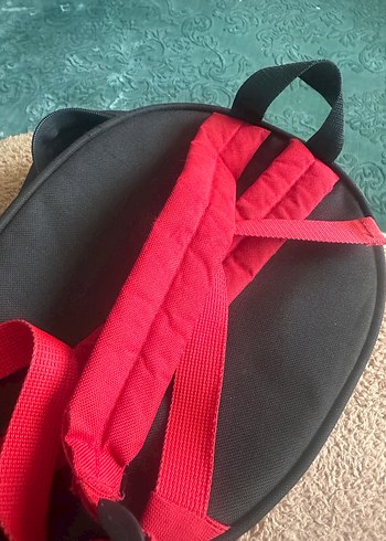 Kırmızı Örümcek Adam Desenli Çocuk çantası - Görsel 3