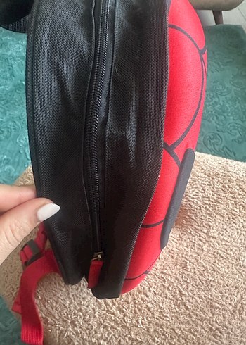 Kırmızı Örümcek Adam Desenli Çocuk çantası - Görsel 2