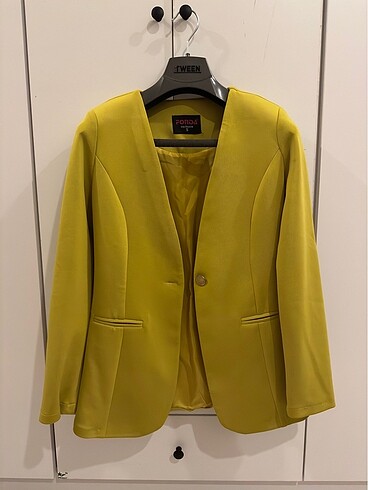 Diğer Fıstık yeşili blazer ceket