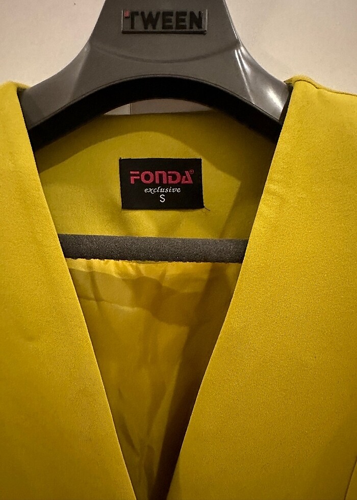 Fıstık yeşili blazer ceket - Görsel 4