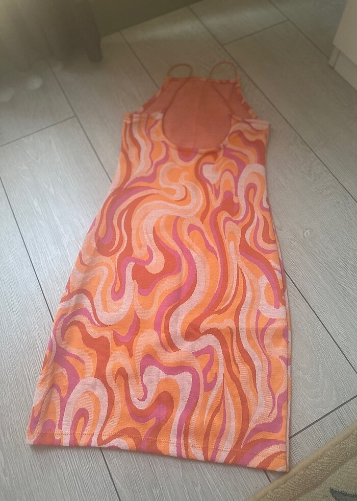 Mini triko elbise - Görsel 2