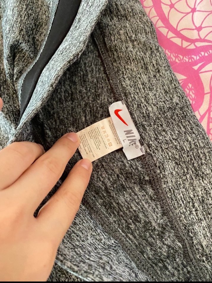 Nike Gri Spor Tayt Kadınlar için — görsel 3/4