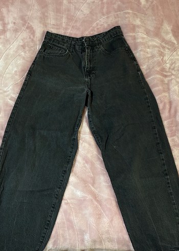 LC Waikiki Koyu Siyah Rahat Kesim Jean Pantolon