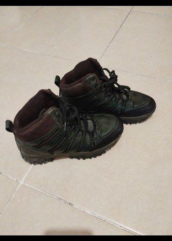 Kahverengi Kamuflaj Bağcıklı Biker Bot - Görsel 3