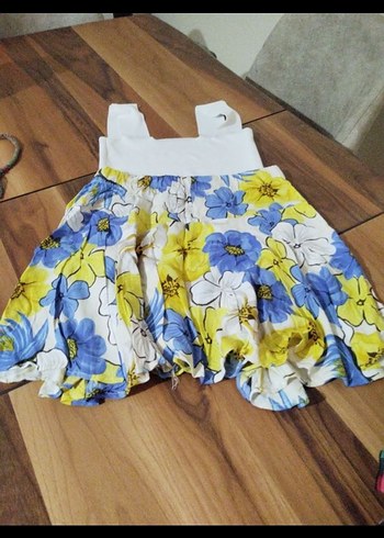 Renkli Çiçek Desenli Şortlu etek - Görsel 2