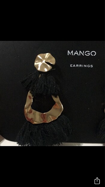 Beden çeşitli Renk Mango küpe
