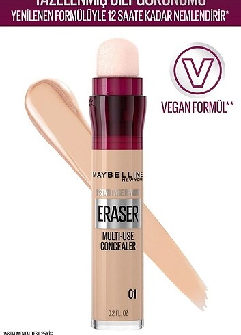 Maybelline New York İnstant Anti Age Eraser Kapatıcı