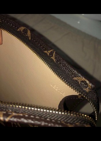 Kahverengi Deri Kadın Clutch Çanta