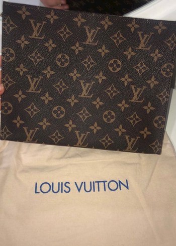 Beden Kahverengi Deri Kadın Clutch Çanta