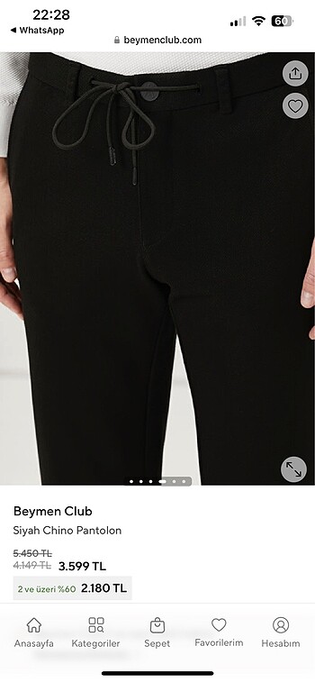 l/xl Beden siyah Renk Beymen club pantolon