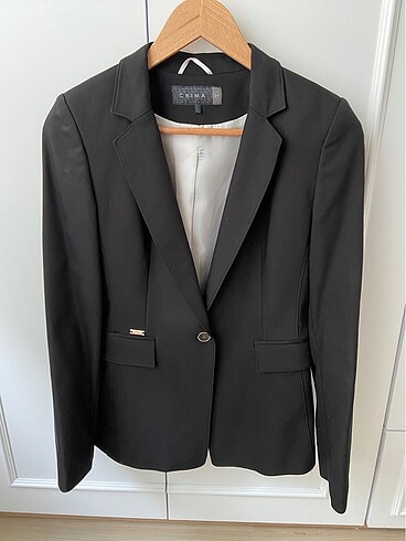 Siyah blazer çeket