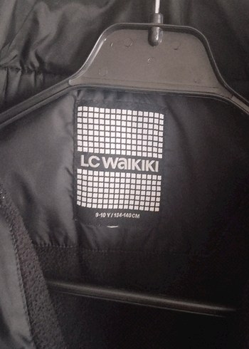LC Waikiki Erkek Çocuk Siyah Fermuarlı Kaban