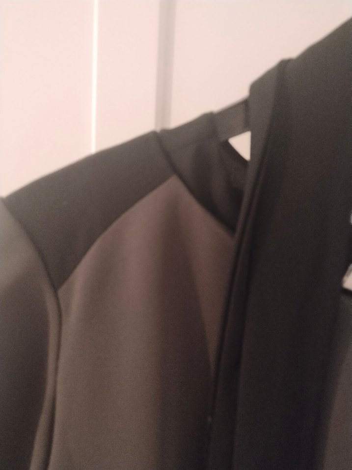 Gri Midi Hamile Bluzu, Kısa Kollu, Salaş Kesim - Görsel 2