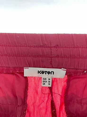 38 Beden çeşitli Renk Koton Kumaş Pantolon %70 İndirimli.