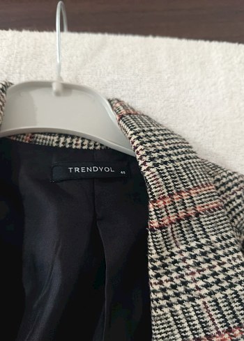 Zara Trendyol Ekose Blazer Ceket